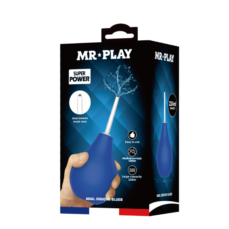 Анальний душ Mr.Play Anal Douche Blue