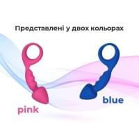 Анальна пробка Adrien Lastic Budy Blue