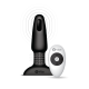 Анальная пробка с вибрацией и имитацией римминга B-Vibe Rimming Plug 2, черная