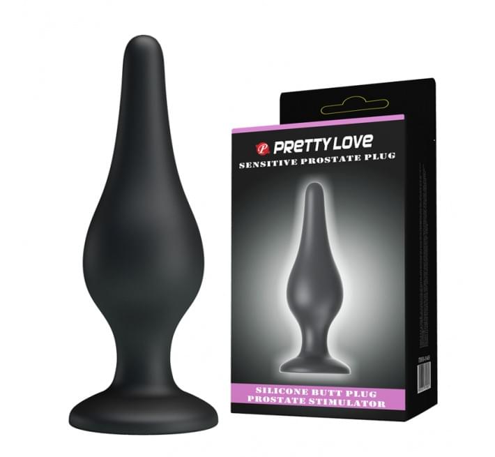 Анальная пробка Pretty Love Sensitive Prostate Plug Черная