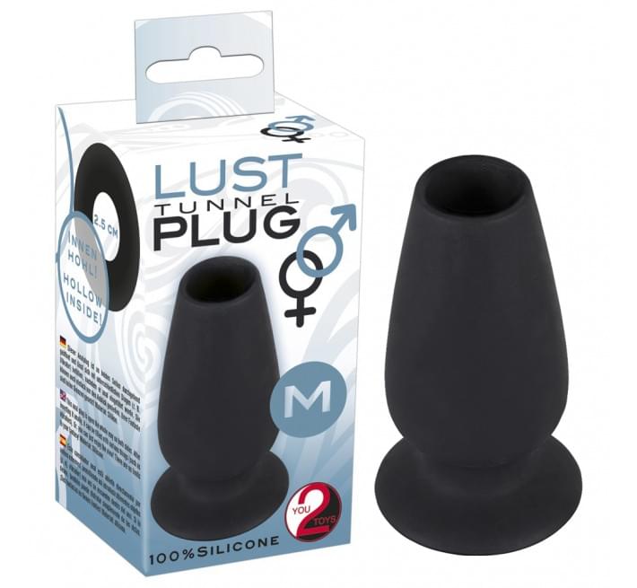 Анальная пробка You2Toys Lust Tunnel Черная M