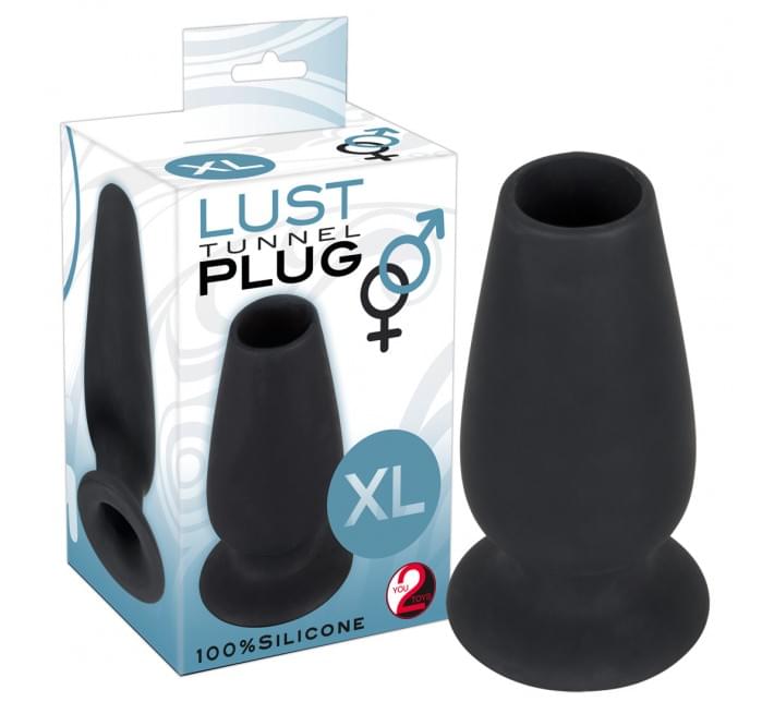 Анальна пробка You2Toys Lust Tunnel Чорна XL