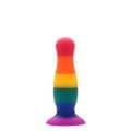 Райдужна Анальна пробка Dreamtoys Colourful Love Plug L