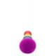 Райдужна Анальна пробка Dreamtoys Colourful Love Plug L