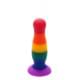 Райдужна Анальна пробка Dreamtoys Colourful Love Plug L