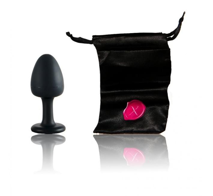 Анальная пробка Marc Dorcel Geisha Plug Ruby Черная/Красная XL