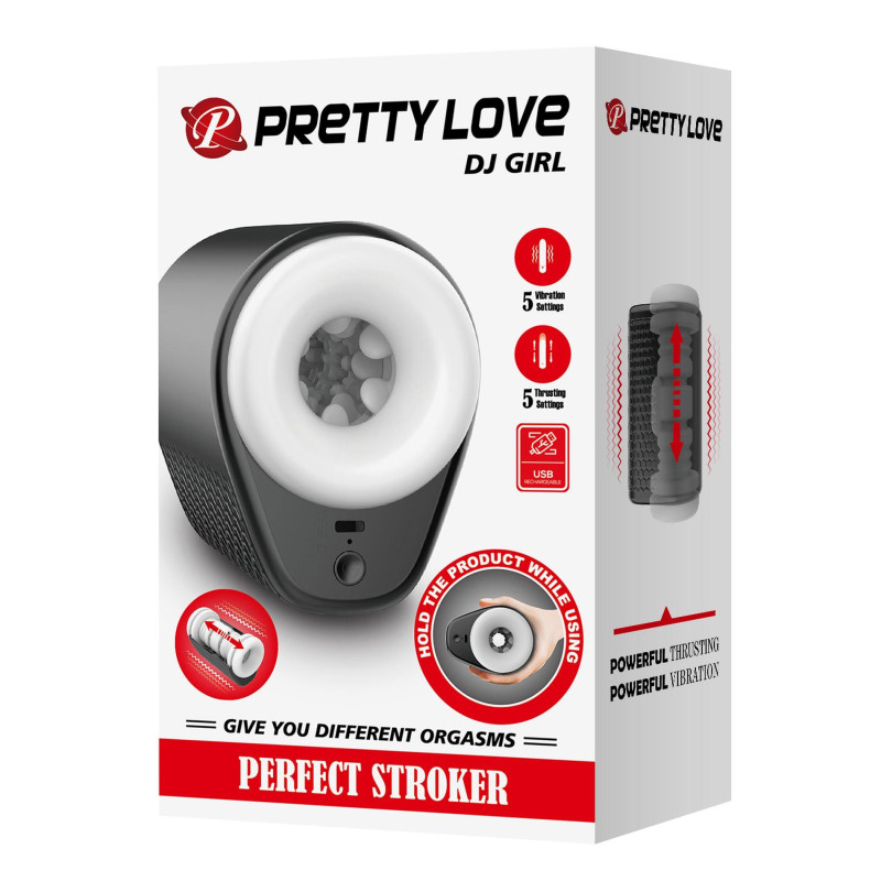 Мастурбатор Pretty Love Dj Girl Black