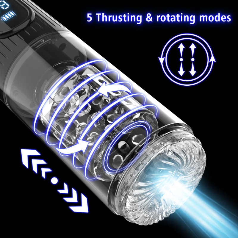 Мастурбатор Erospace Men’s Play Automatic Thrusting Masturbator B2