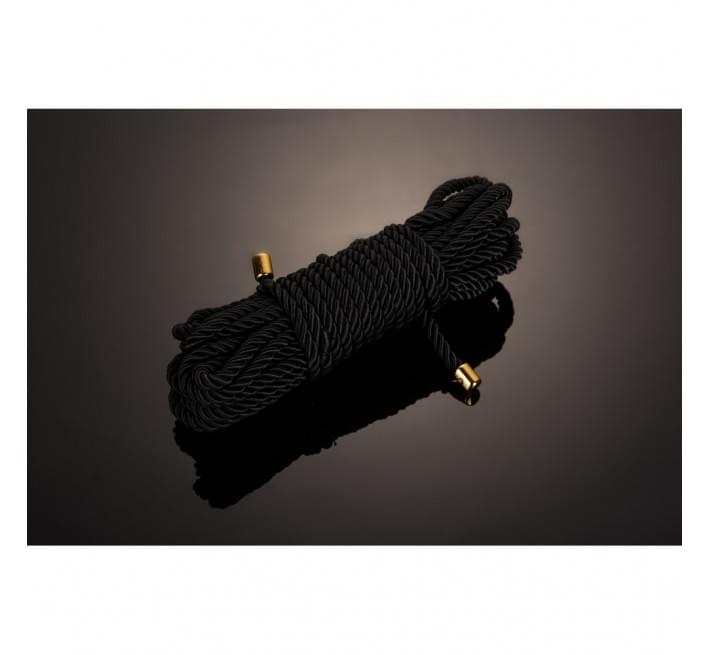 Мотузка для бондажу UPKO Restraint Bondage vope 10м Чорна