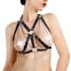 Женская портупея Art of Sex - Aiden Leather harness, Черная L-2XL