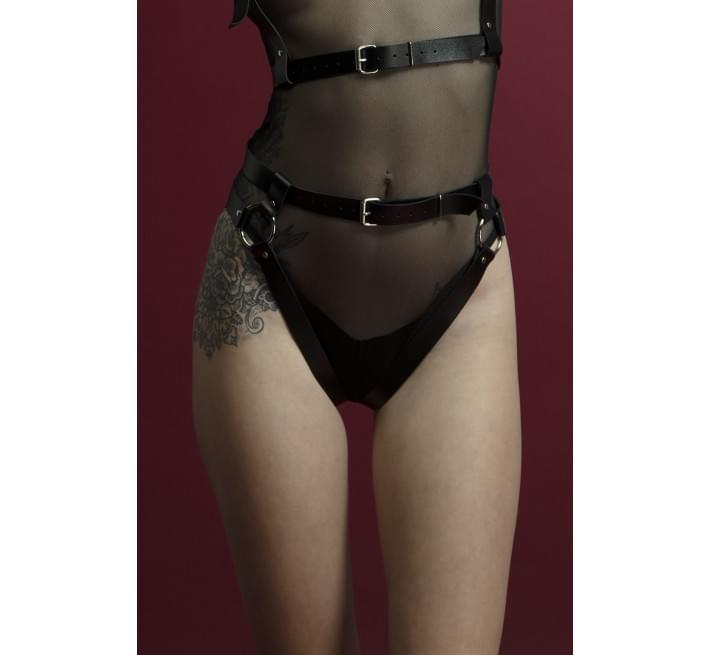 Гартеры Feral Feelings Belt Briefs Черные