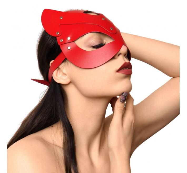 Маска Кошечки Art of Sex - Cat Mask Красная
