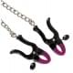 Зажимы для сосков Bad Kitty Silicone Nipple Clamps Серебристые