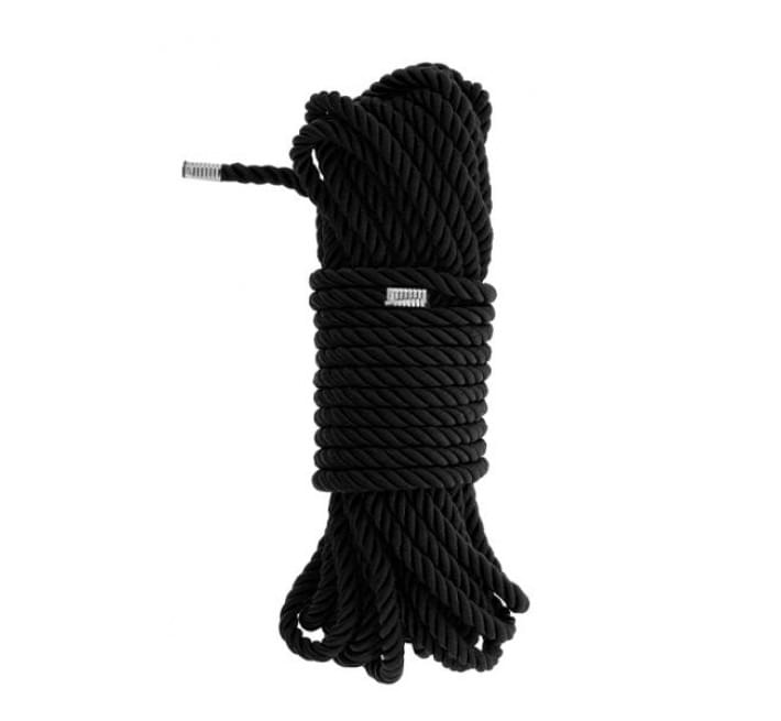 Мотузка для бондажу Dreamtoys Blaze Deluxe Bondage Rope 10 м Чорна