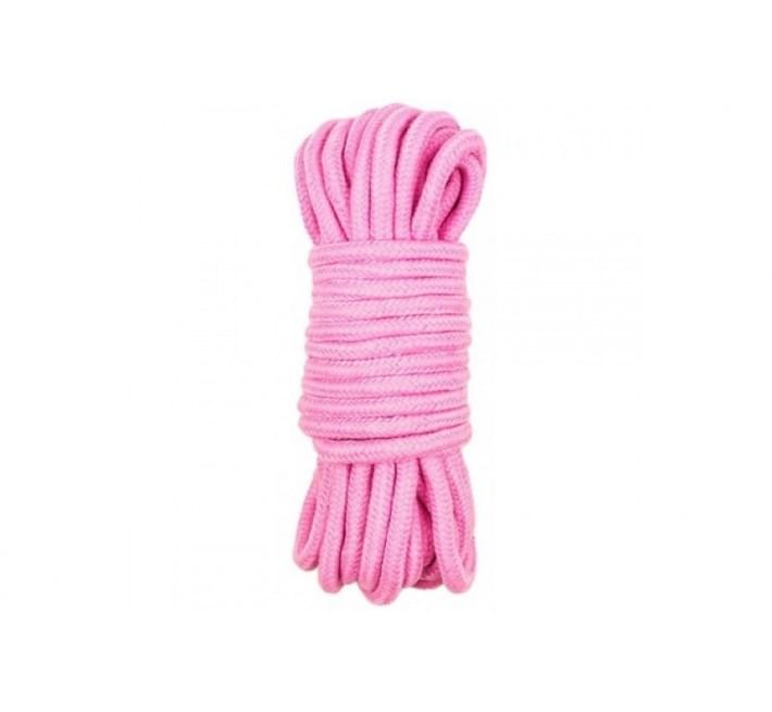 Мотузка для зв'язування DS Fetish 10 метрів, рожева