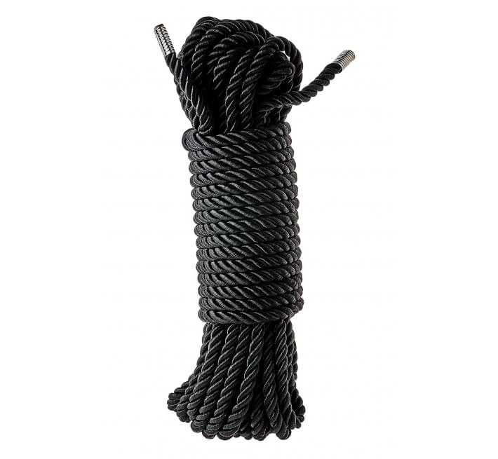 Веревка для бондажа Dreamtoys Blaze Deluxe Bondage Rope 10 м Черная