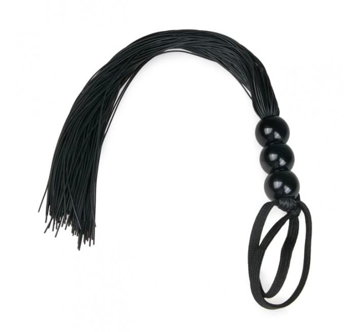 Флогер EasyToys Black Silicone Whip, 32 см