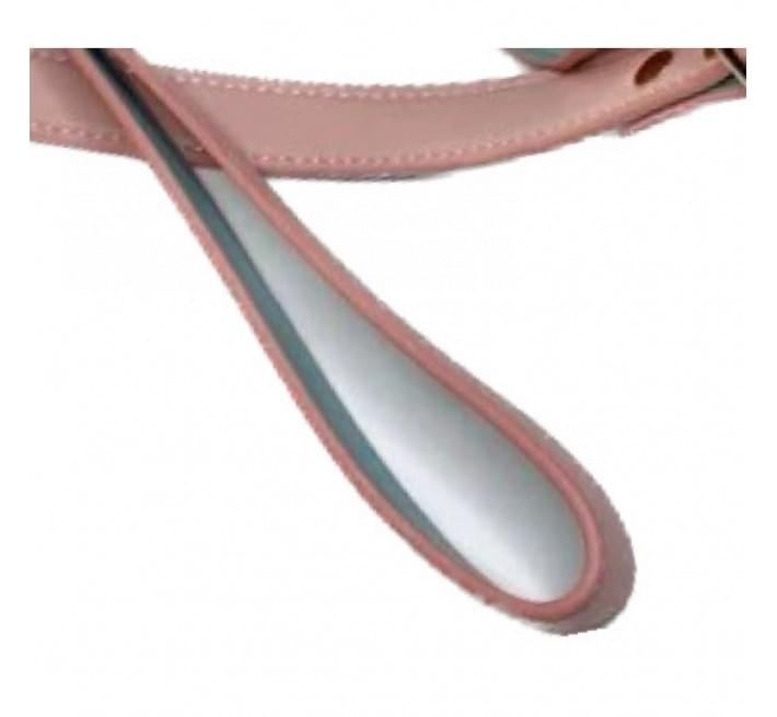 Нашийник з повідцем DS Fetish Collar with leash pink