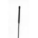 Стек DS Fetish Whip PU Leather riding crop, чорний, 46 см