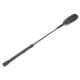 Стек DS Fetish Whip PU Leather riding crop, чорний, 46 см