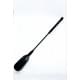 Стек DS Fetish Whip PU Leather riding crop, чорний, 46 см