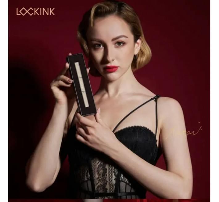 Тіклер-ручка з 5 насадками Lockink, металева, сіра