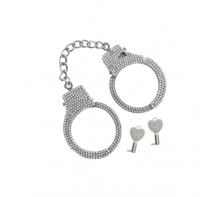 Наручники с камнями Taboom Diamond Wrist Cuffs Silver