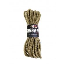 Джутовая веревка для Шибари Feral Feelings Shibari Rope, 8 м Серая