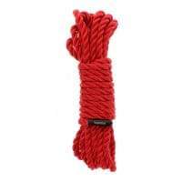Бондажная веревка Taboom, красная, 5 м