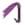 Флогер DS Fetish, замша, ромб, фіолетовий хвіст, чорно-фіолетовий, 38 см