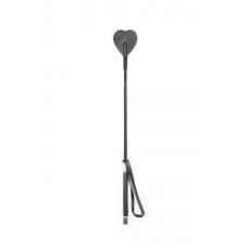 Стек сердце DS Fetish Whip heart black, 51 см