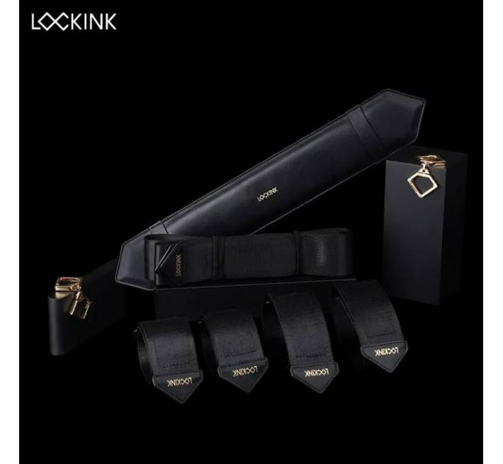 Бандажный набор фиксаторов для тела со съемными наручниками.
