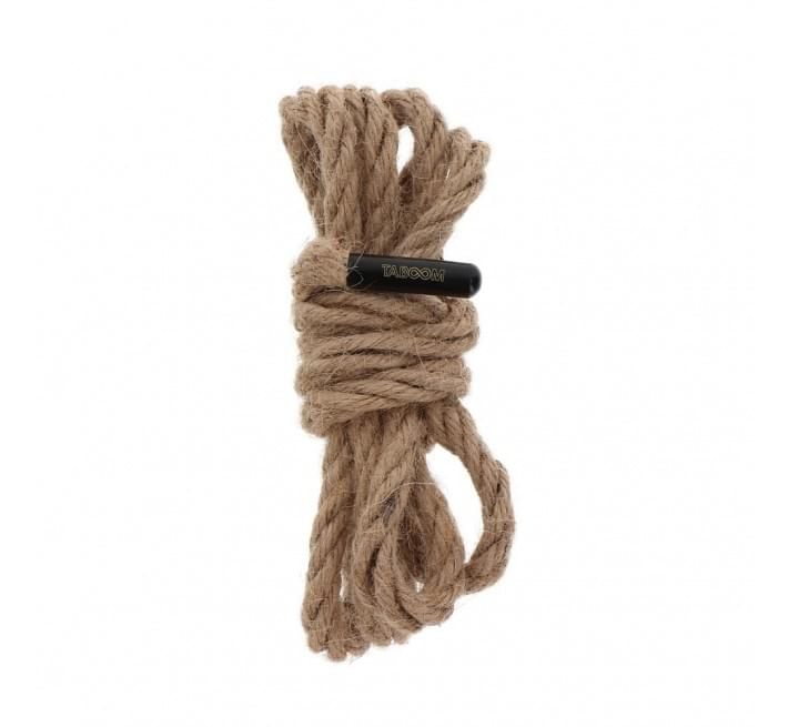 Мотузка для зв'язування конопляна Taboom Hemp Rope, 1.5 м х 7 мм