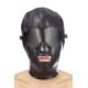 Капюшон для БДСМ со съемной маской Fetish Tentation BDSM hood in leatherette with removable mask