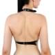 Женская портупея с шипами Art of Sex - Demia Leather harness, Черная L-2XL