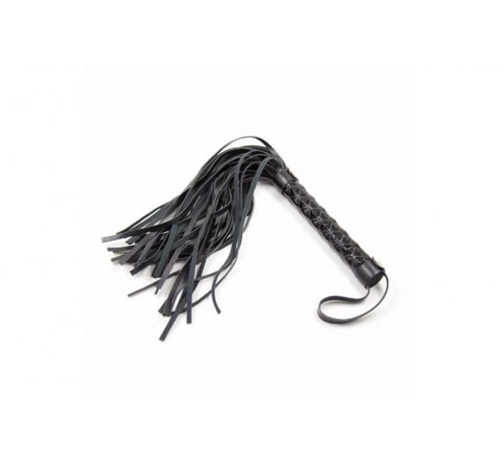 Флоггер DS Fetish Flogger black metal 39 см