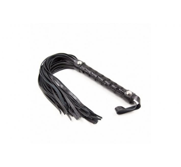 Флоггер DS Fetish Flogger black metal 39 см