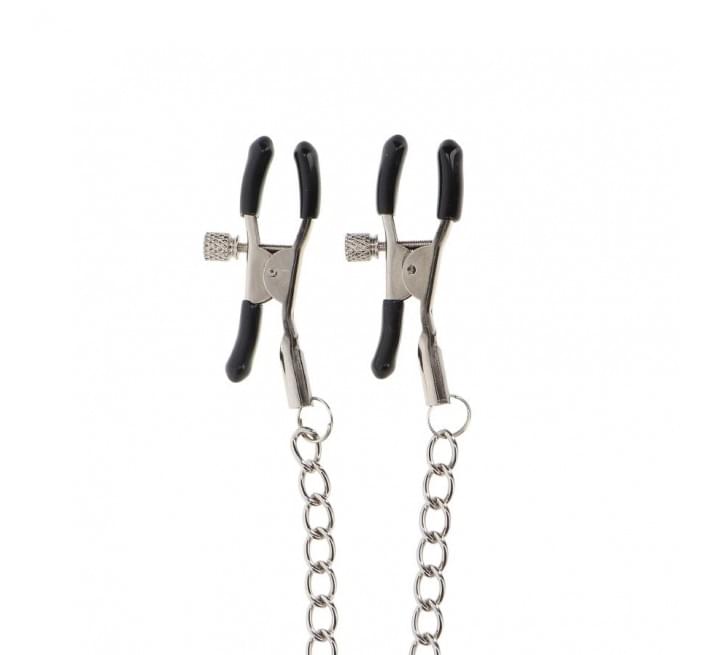 Зажимы на соски Taboom Adjustable Clamps with Chain