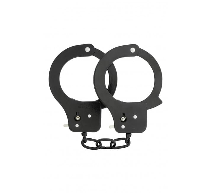 Наручники Dreamtoys Bondx Metal Cuffs Чорні