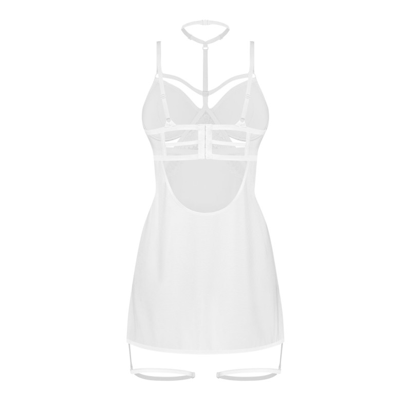 Бэби-долл Obsessive Arrowel White chemise 2XL/3XL