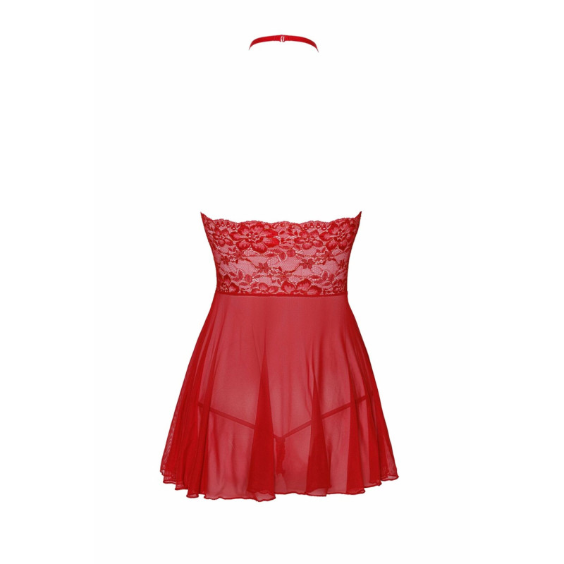 Беби-дол Kissable Sexy Kiss Babydoll Red L/XL