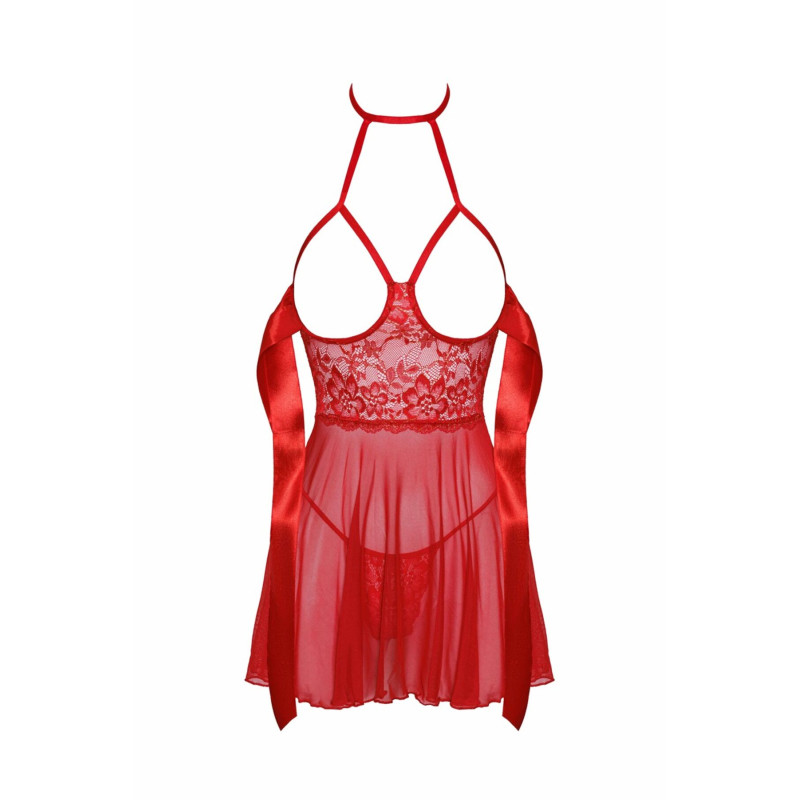 Беби-дол Kissable Sexy Kiss Babydoll Red S/M