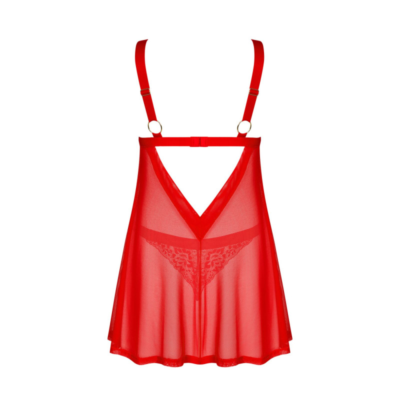 Бебі-дол Obsessive Elianes babydoll & thong XS/S