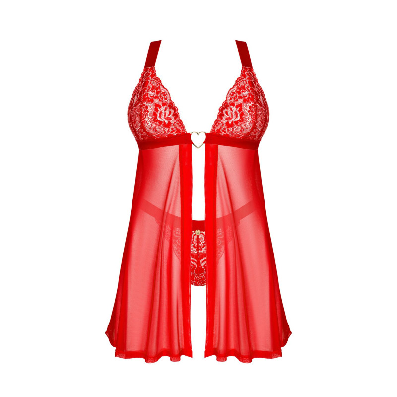 Бебі-дол Obsessive Elianes babydoll & thong XS/S