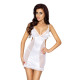 Платье беби долл Passion Erotic Line WILMA CHEMISE L/XL Белое