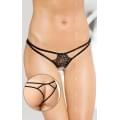 Женские стринги SoftLine G-String 2454 Черные S/M/L