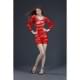 Полупрозрачное платье Moonlight Model 04 Red XS-L