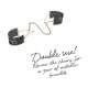Наручники Bijoux Indiscrets Desir Metallique Handcuffs Чорні