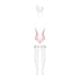 Эротический костюм кролика Obsessive Bunny suit 4 pcs costume pink S/M