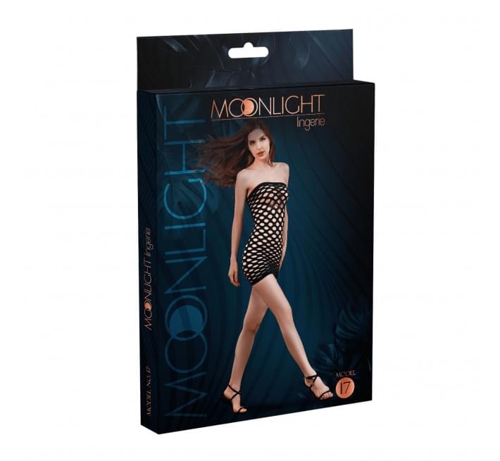 Сетчатое платье Moonlight Model 17 Black XS-L